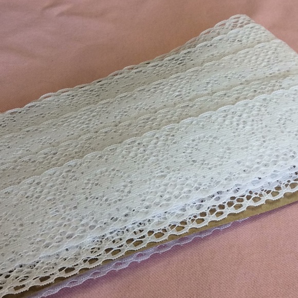 FINAL SALE PRICE Huge Lace Yardage Lot - Nearly 40 Yards - Picture 3 of 7